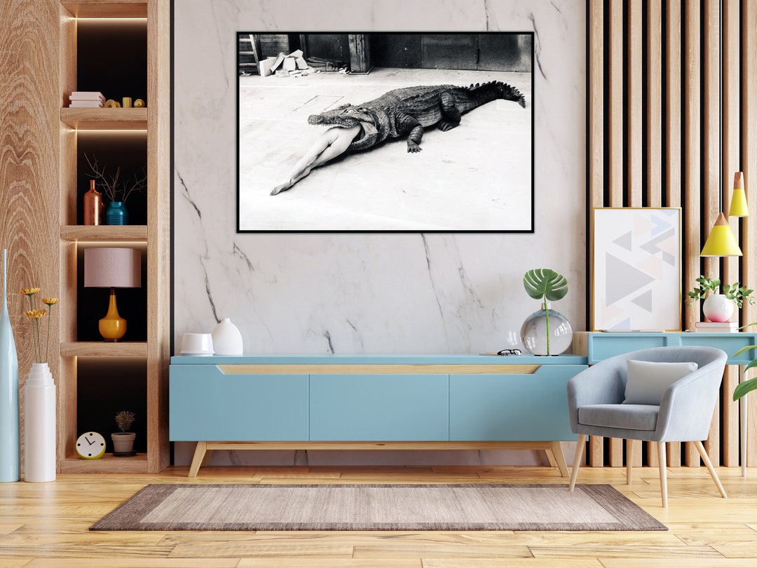 Helmut Newton Crocodile Eating Ballerina From the Pina - Etsy Australia