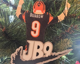Joe Burrow - JB9 Replica Ornament - Anhänger