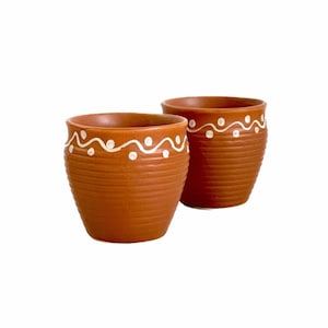 Handmade Indian Matka Ceramic Cups