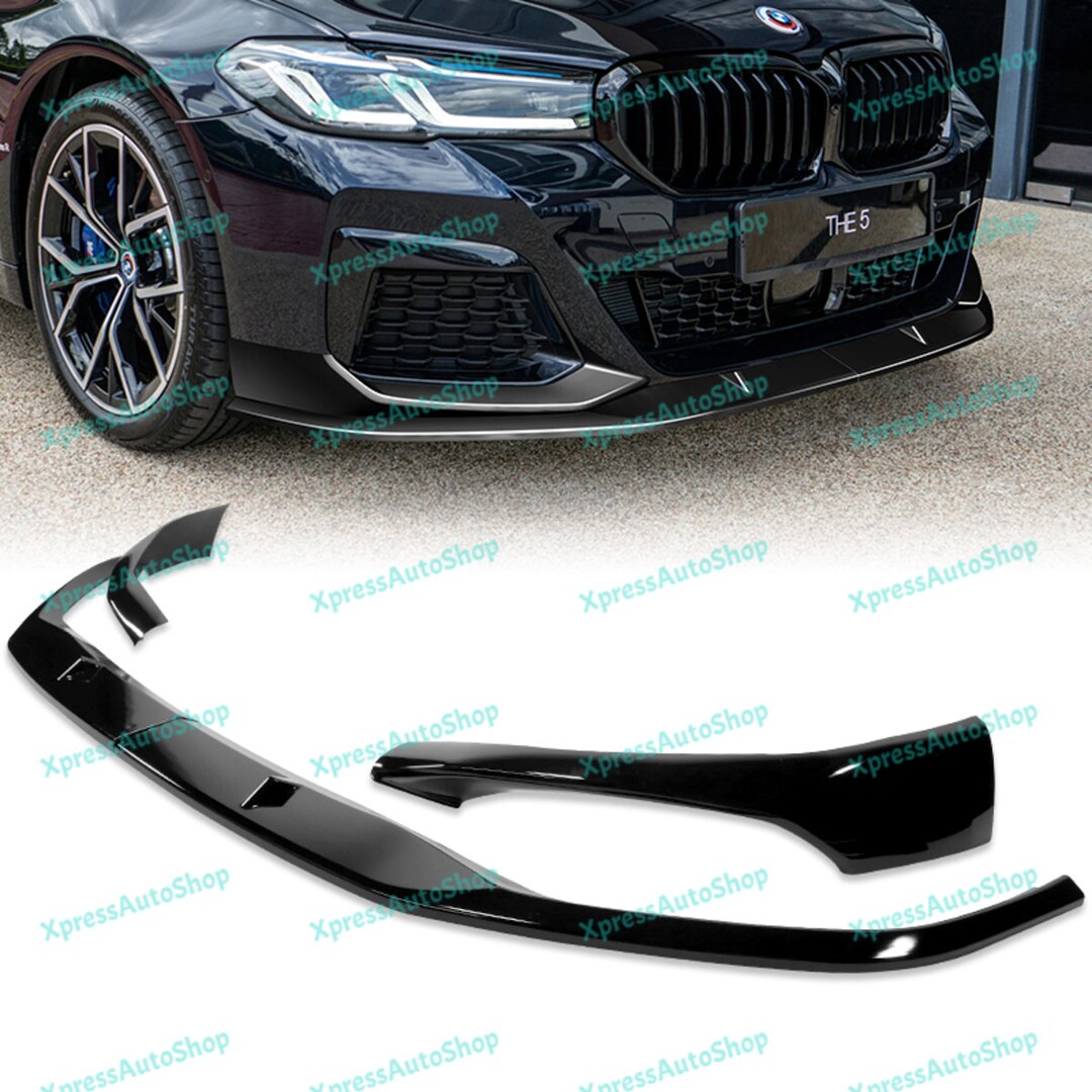 Painted Black for 2021 2022 2023 BMW 5-series 530e 530i 540i 550i G30 M ...