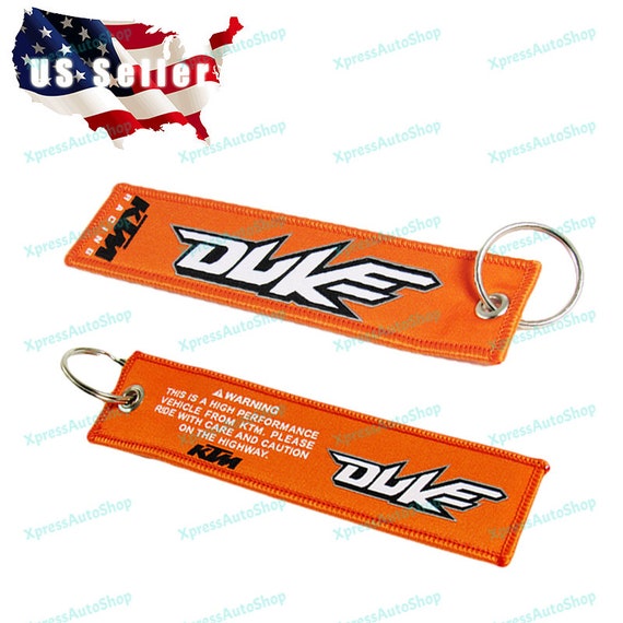 Motorcycle Key Chains Key Rings for Ktm Duke Keychain Key Tags Orange  Keychains X1 - Etsy