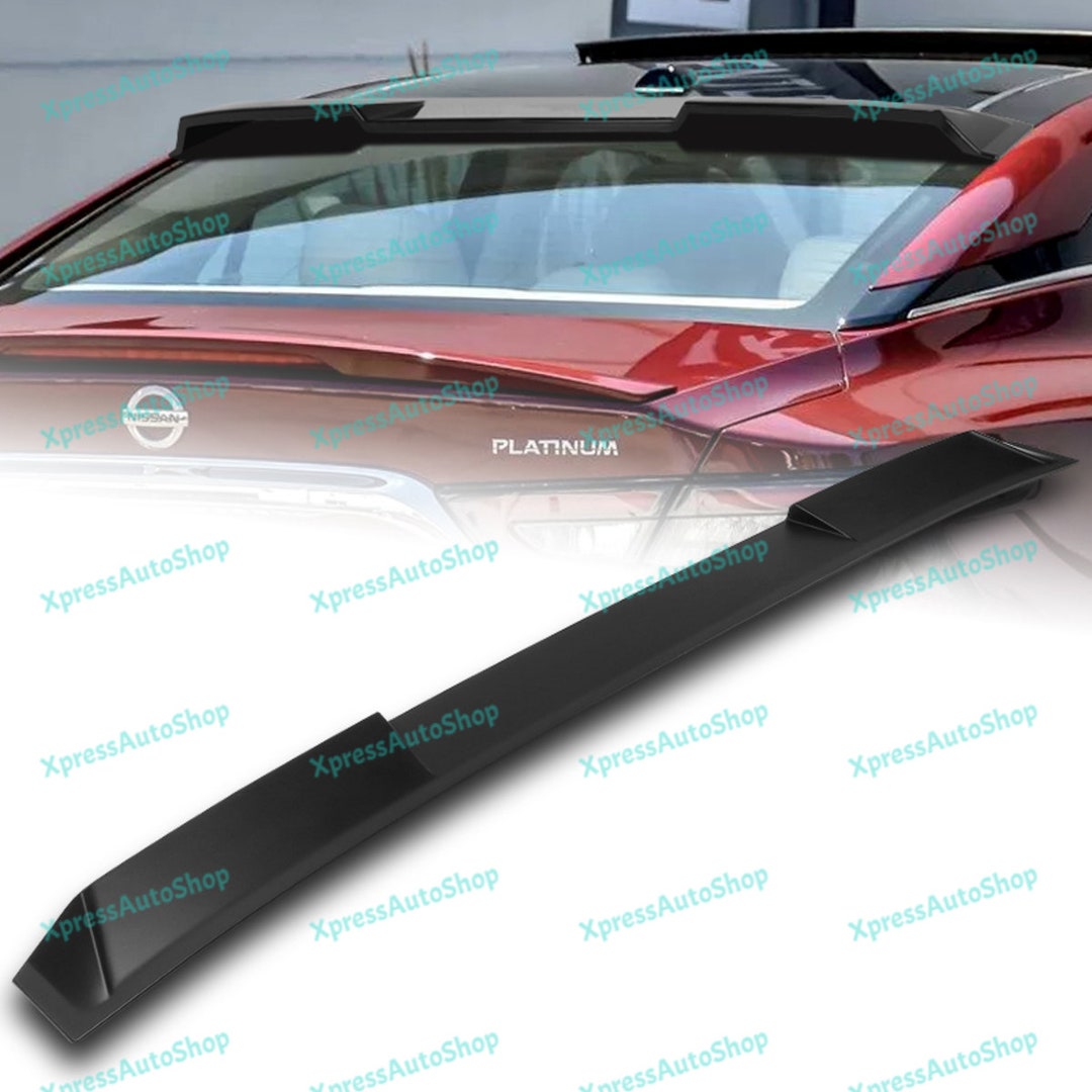 Primer Black for 2016 2023 Nissan Maxima Wpower Rear Roof Visor