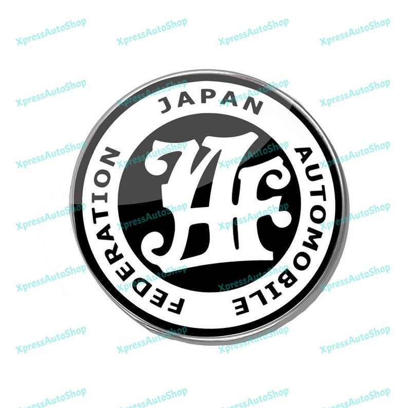 JAF Japon Automobile Federation Emblème Original Lot Authentique Original