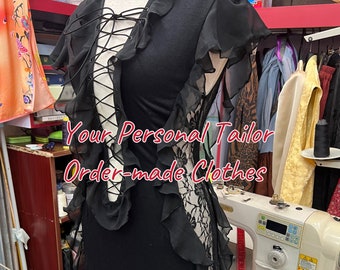 Dress maker. Seamstress Custom personalized clothing.order-made Bespoke.Tailoring dress of any style and size for according to your sketches