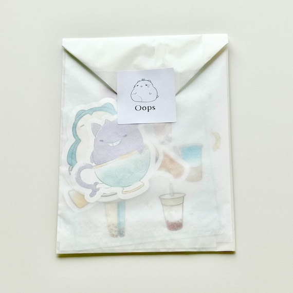 Oops Mystery Bag | Cute B-Grade Stickers |  Discounted Mistake Sticker Set | Oopsie Stickers | Mystery Grab Bag
