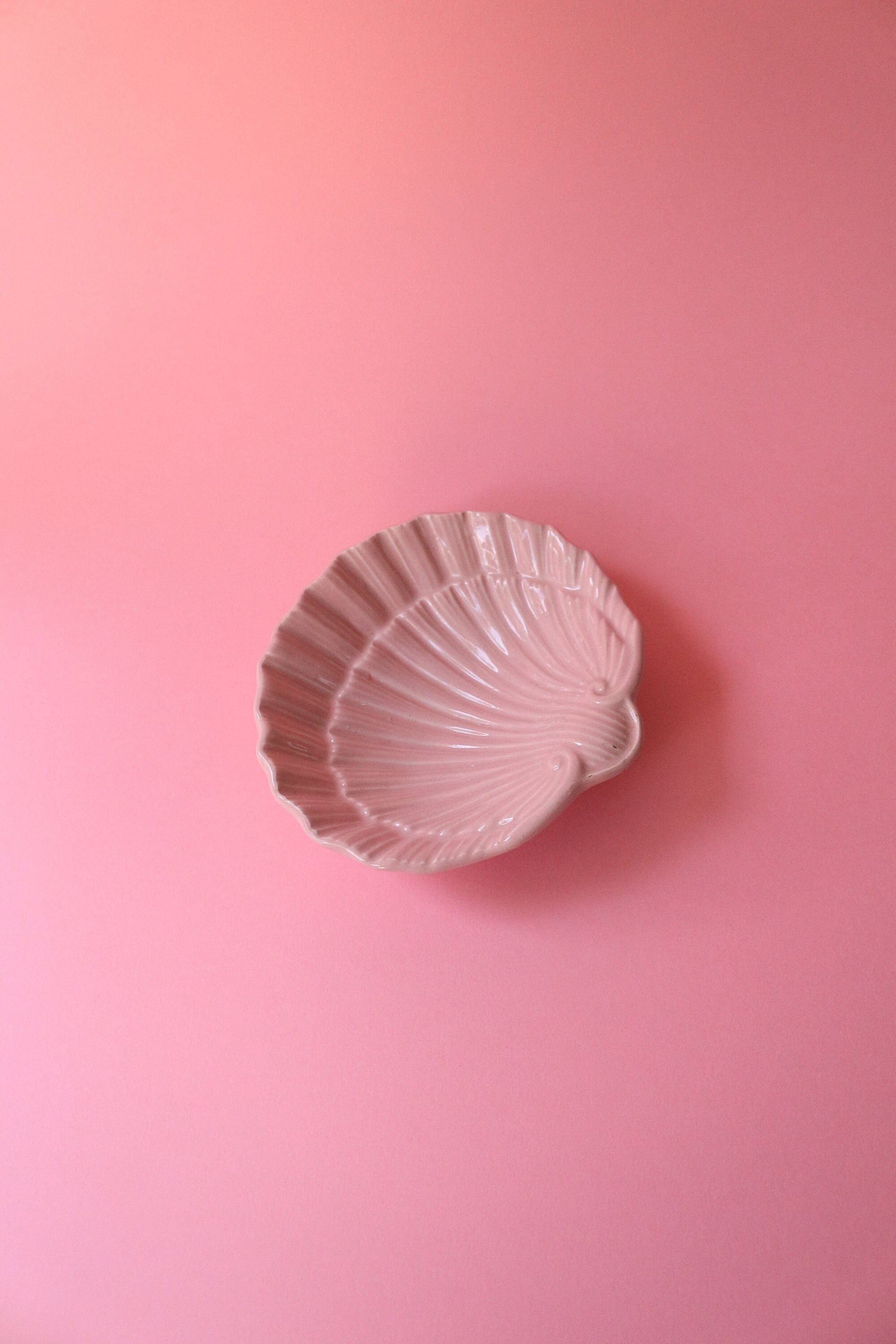 Vide Poche Coquillage Rose