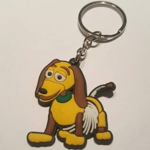 Slinky Dog toy story disney Pixar movie Keychain keyring bagtag