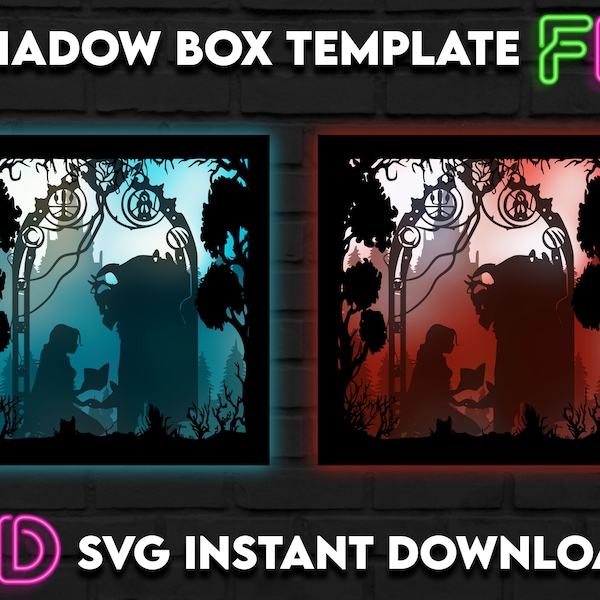 Beauty And The Beast Inspired Shadow Light Box Template SVG. Shadow Light Box Cricut Silhouette Cut File Beauty And The Beast Inspired Shadow Light Box Template SVG. Shadow Light Box Cricut Silhouette Cut File
