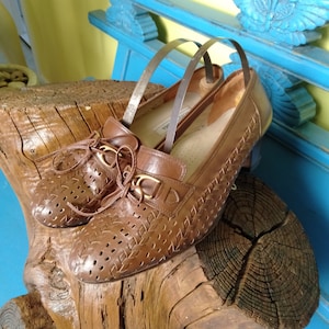 50s Italian Genuine Leather Pumps