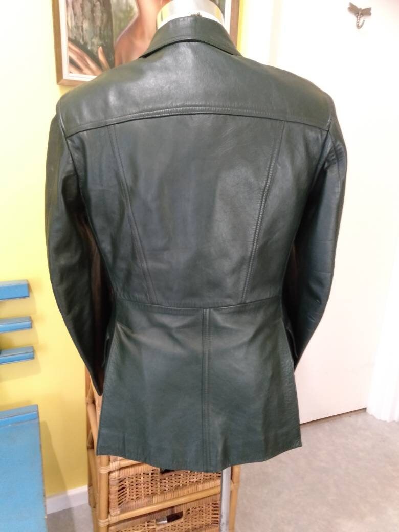 70's Forest Green Equestrian Riding Jacket by House Of Stone Toronto