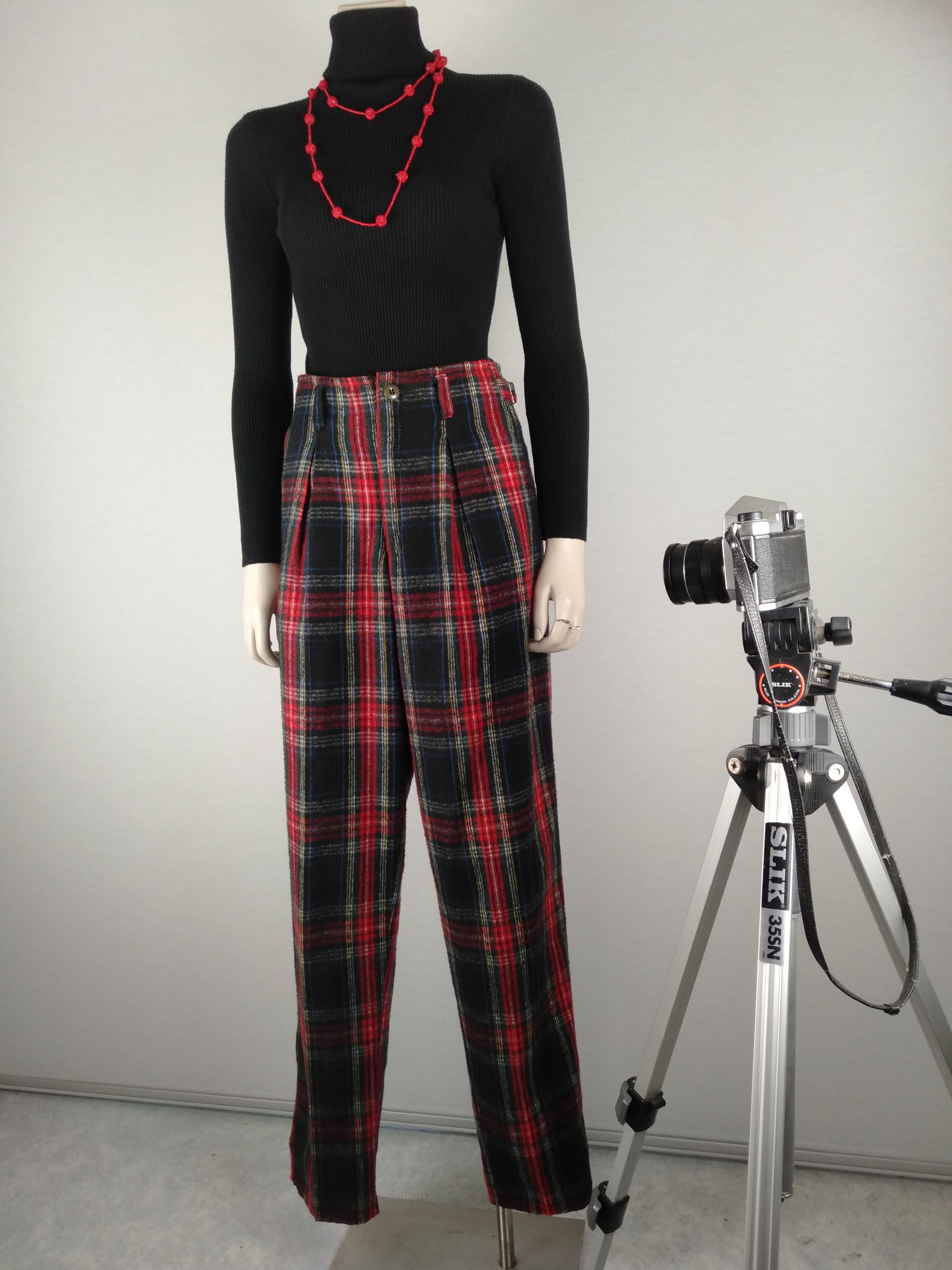 Red Plaid Pants Outfits Online, SAVE 51% - wildlifeasia.org.au