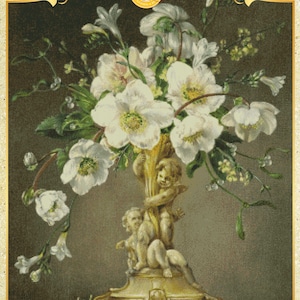 Garden In Holland Tulpen Bloemen Stilleven van rozen Wilde rozen Pioenen Roze bloemen - Grafiek Geteld Kruissteekpatroon Handwerk PDF