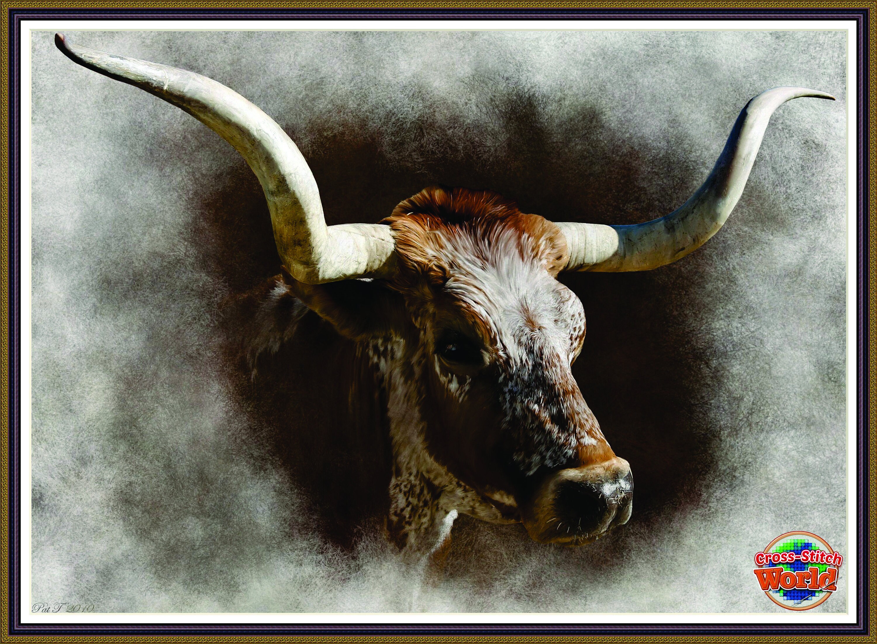 Red Bull - Chart Counted Cross Stitch Pattern Needlework PDF - Etsy
