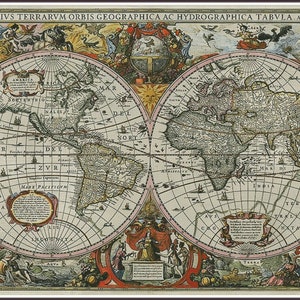 Weltkarte Entdeckungskarte KOMPASS UHR Leuchtturm Sea Storm - Chart Kreuzstich Anleitung PDF