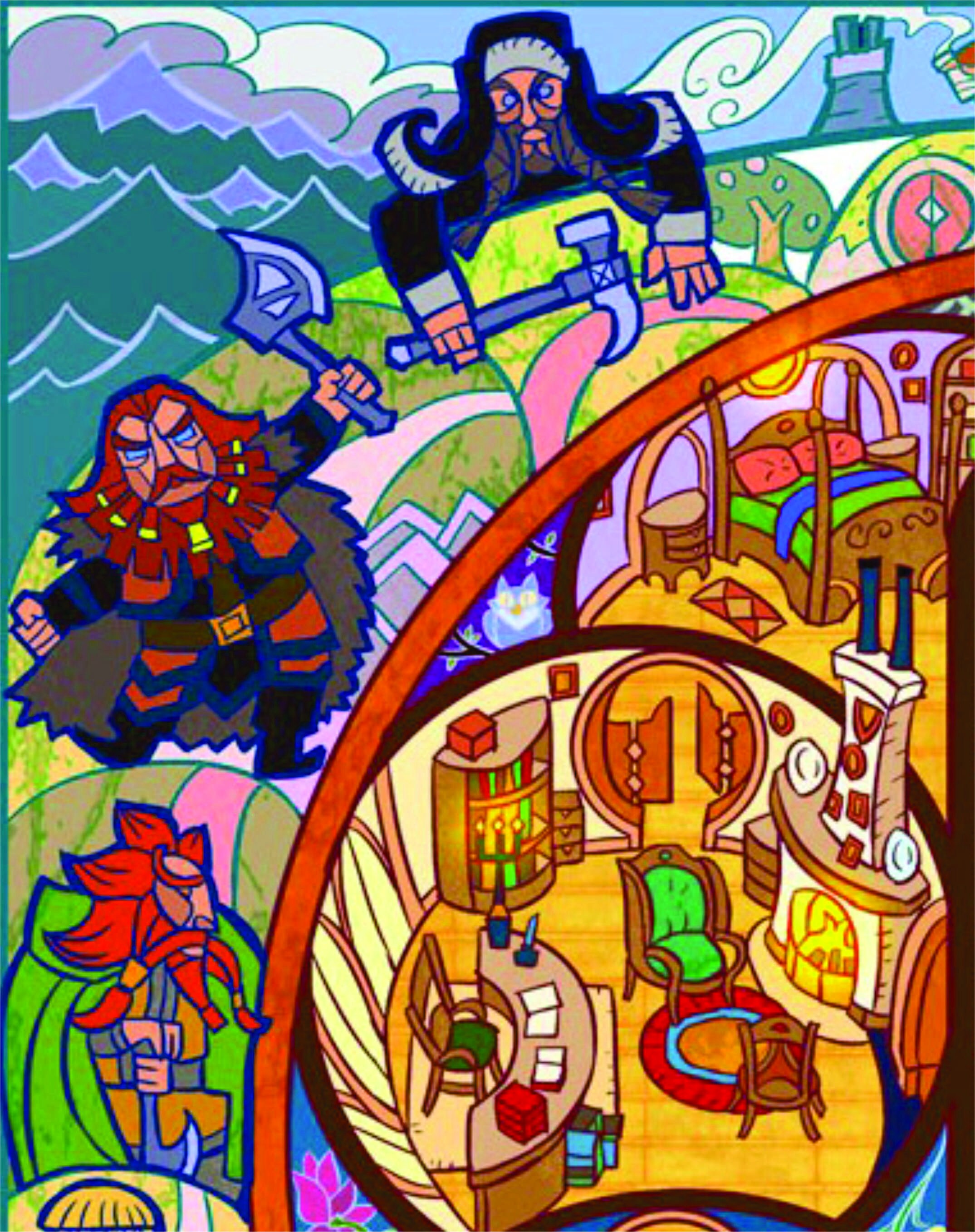 The Lord of the Rings Fantasy - Chart Counted Cross Stitch Pattern ...