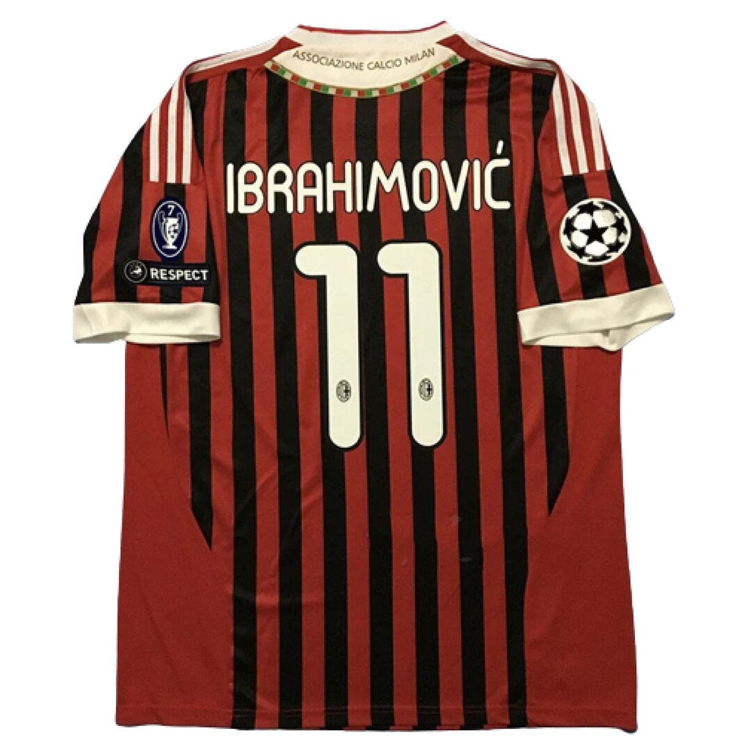 Vintage 11 Zlatan Ibrahimović Football Soccer Retro Jersey Etsy