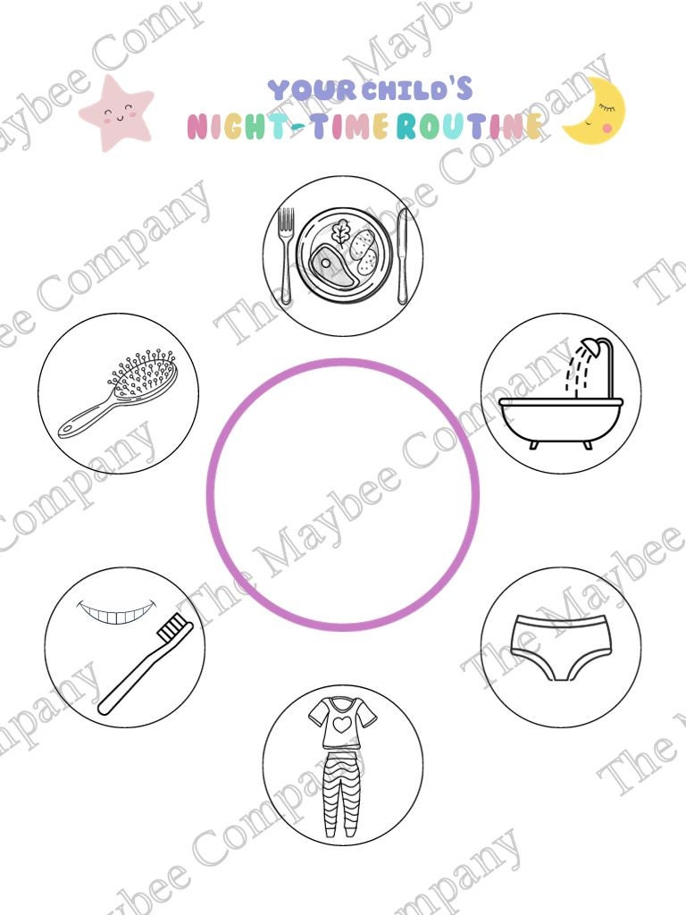 Kids Daily Task Chore Chart PRINTABLE for Montessori Home - Etsy