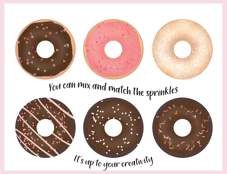 Procreate Sprinkles, Procreate Sprinkles Brushes, Procreate Confetti