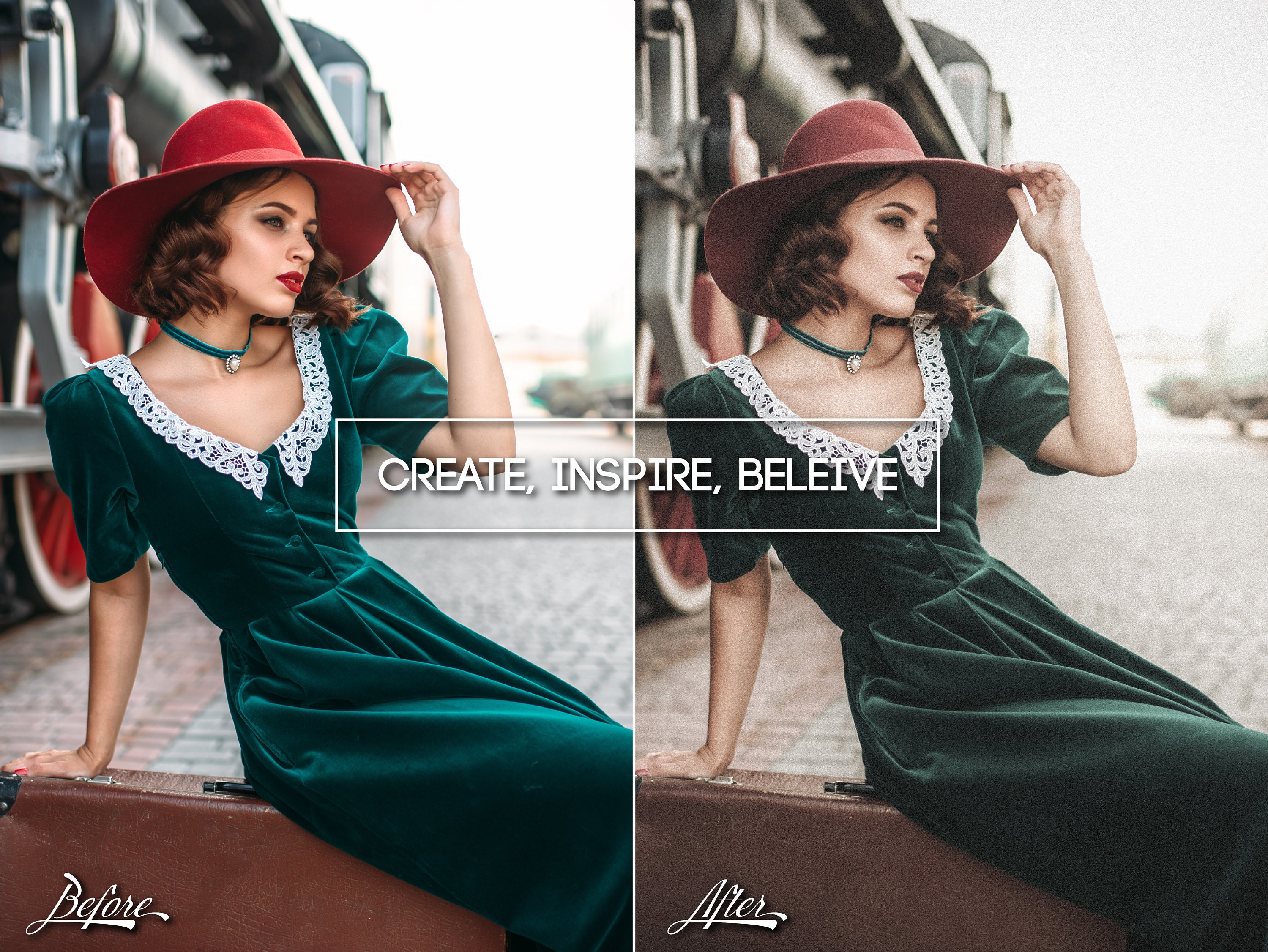 20 Vintage Retro Lightroom Presets 20 Luts for Lightroom Mobile