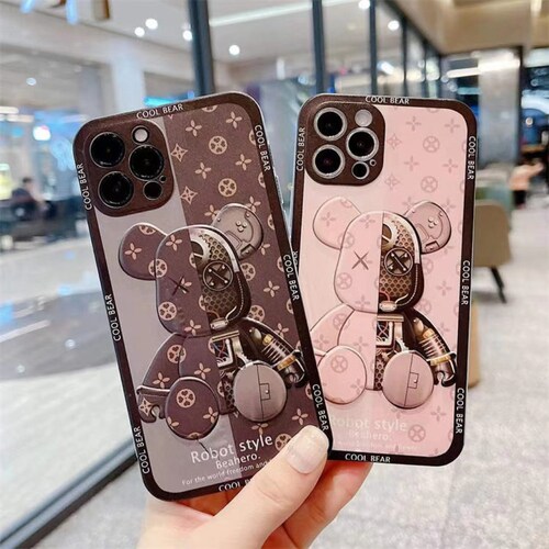 Luxury Designer Iphone Case Cool Bear Iphone 13 Pro Max Case Etsy