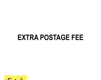 Extra Postage fee - DHL
