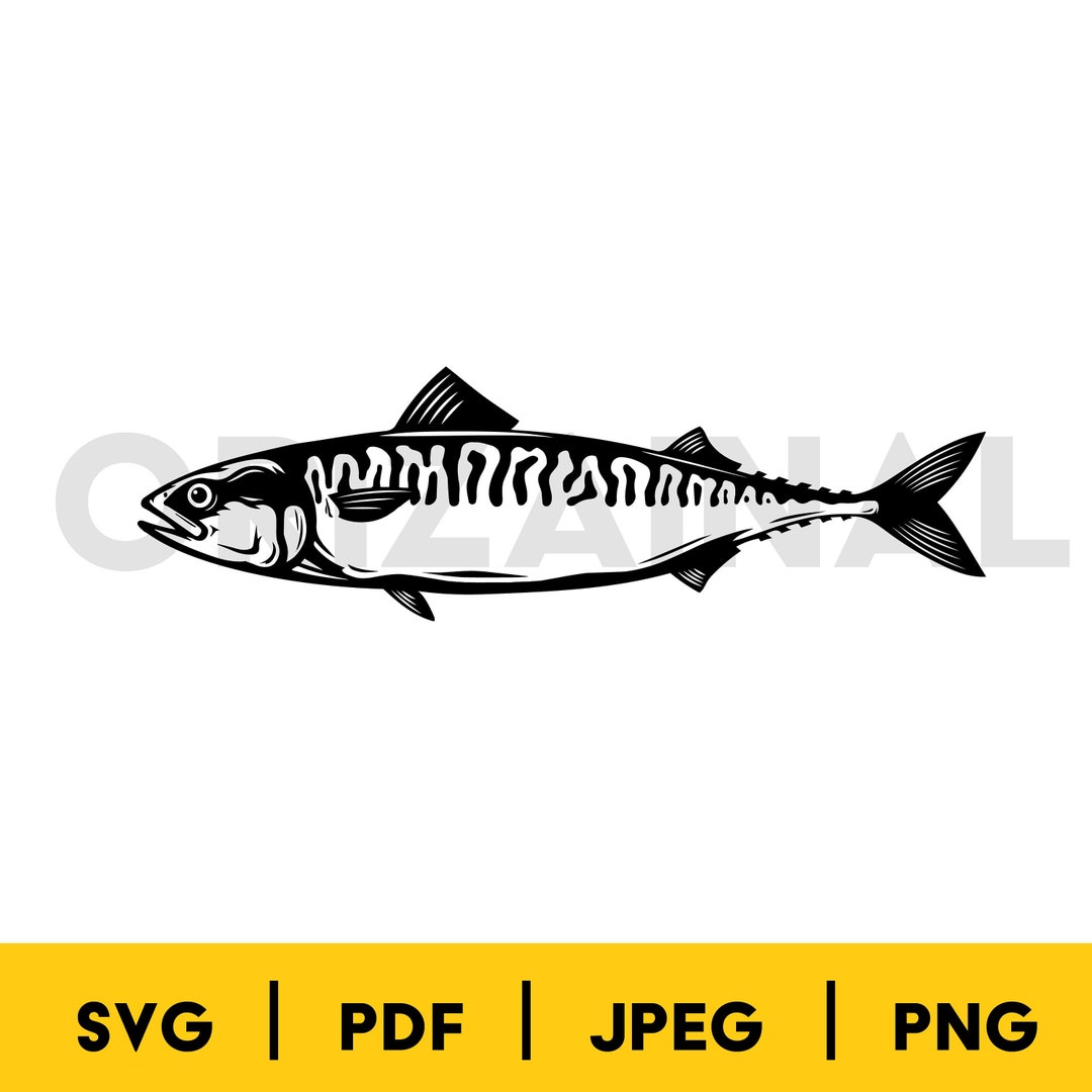 Mackerel Svg, Mackerel Png, Mackerel Clipart, Mackerel Vector, Mackerel Fish, Mackerel Fishing