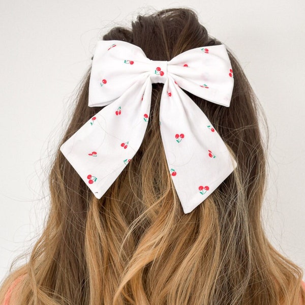 Noeud cheveux | Barrette | Printemps | Accessoire cheveux | Cadeau femmes & ados