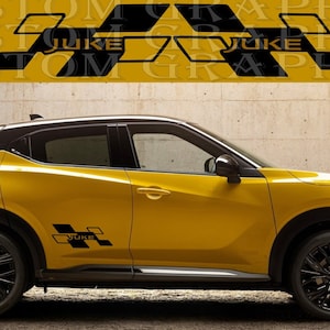 Premium Vinyl Sticker Compatible with Juke New Rear Design Exclusive car decals Sticker Street Auto Man Gifts