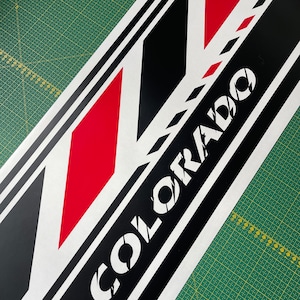Colorado ZR2 Vinyl Decal Stickers: New Line Design Tuning