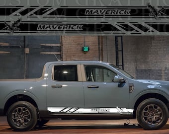 2x Pattern Eagle Line Design Decal Sticker Vinyl Compatible With Maverick All Models