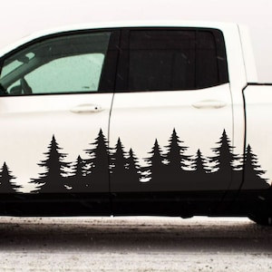 Forrest Design Line Vinyl stickers Compatible with Honda Ridgeline 2022 All Models HPD ADV