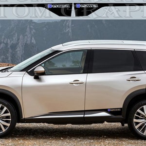 Premium Stickers Compatible With Rogue X-Trail New Attractive Design
