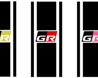 Corolla GR Hood Decal, PVC Vinyl Sticker