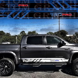 Premium Vinyl Sticker Compatible with Tundra All Models Size Unique Design Car styling decals  Exclusive car decals