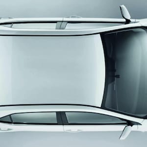 Naklejka winylowa na maskę Corolli: wzór linii nazwy