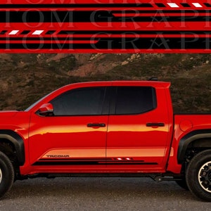 Premium Vinyl Sticker Compatible with Tacoma New Design All Models Graphic car stickers