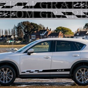 CX-5 Vinyl Decal Sticker: Stylish Line Design Car Graphics
