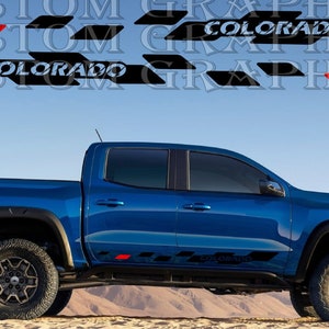 Premium Vinyl Sticker Compatible with Colorado Z71 New Figure Line Design Decorative car decals Car window stickers