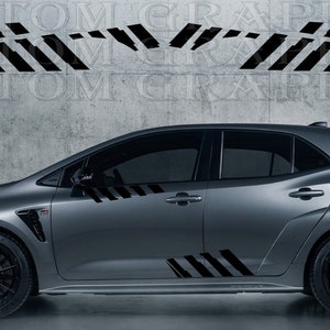 Premium vinylsticker motorkap compatibel met Corolla Gepersonaliseerd ontwerp Beste cadeaus Autostyling