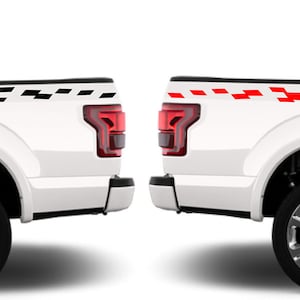 Best Finish Line Design Decal Sticker Vinyl Compatible with Raptor F150 All Models size