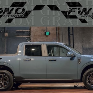 Best Quality Vinyl Sticker Compatible With Maverick All Rear FDW Design BFF