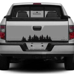 Forrest Design Tailgate Vinyl sticker Compatible with Honda Ridgeline All Models HPD ADV