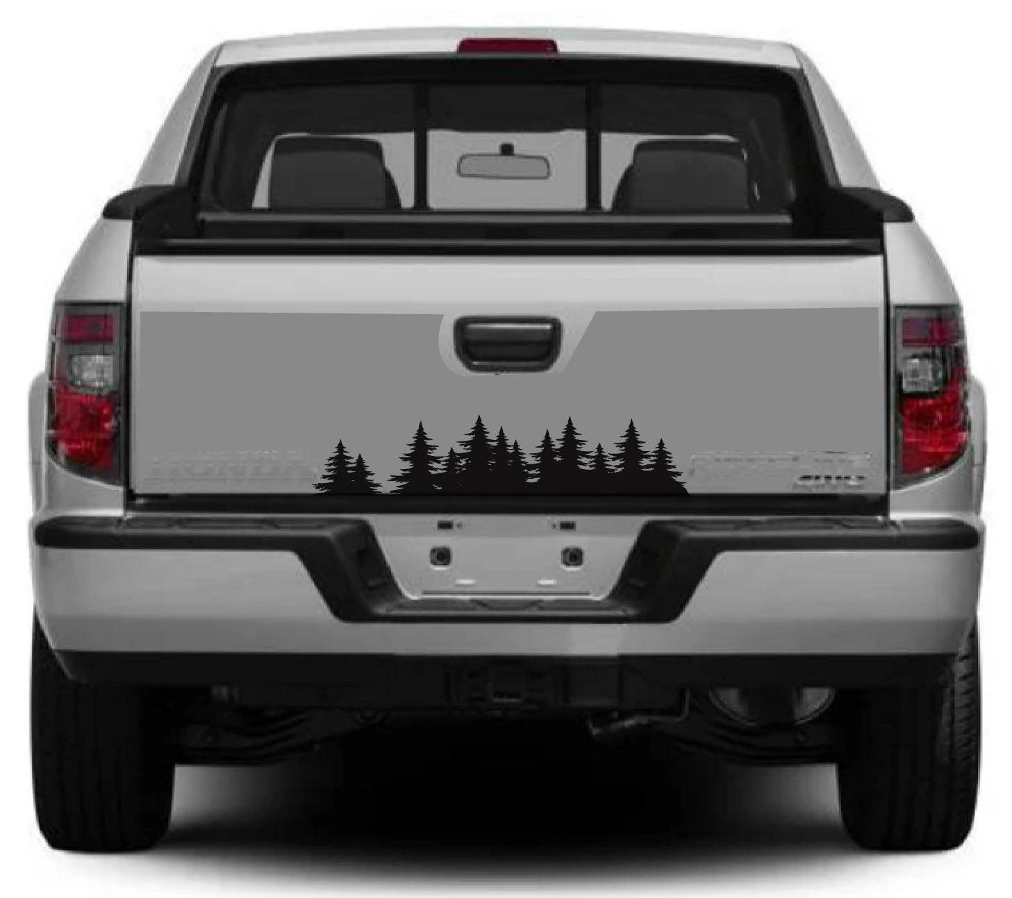 Forrest Design Tailgate Vinyl Sticker Compatible With Honda Ridgeline
