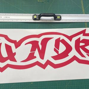 Premium Quality Vinyl Sticker Compatible with Tundra All Models Size Cabin Name Design Car styling decals Easy Application