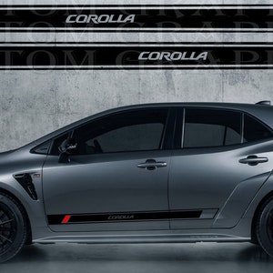 Premium Vinyl Sticker Compatible With Corolla Style Design BFF