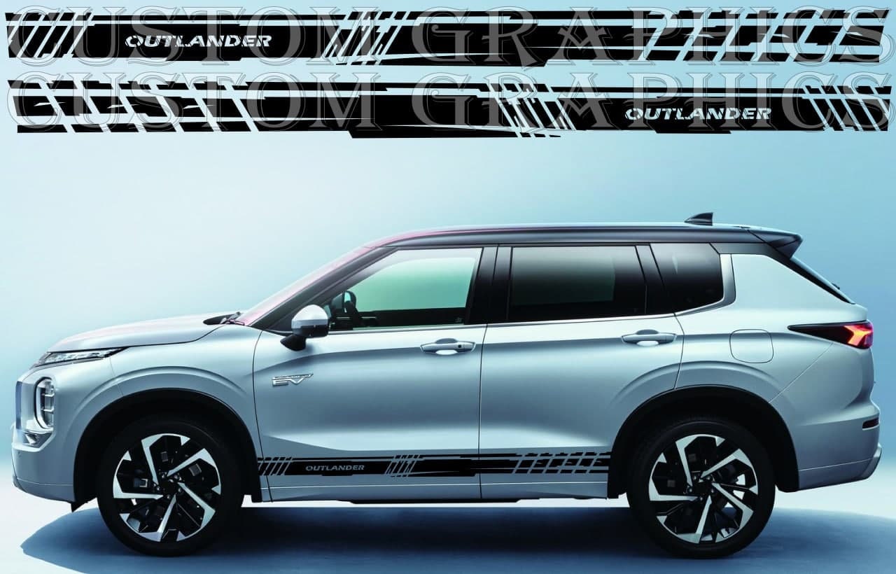 Outlander car sale decals