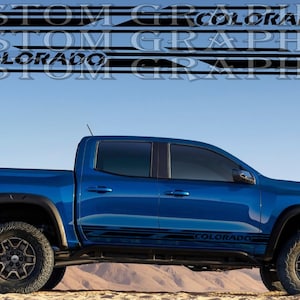 Colorado Z71 Vinyl Decal Stickers: New Style Line Design