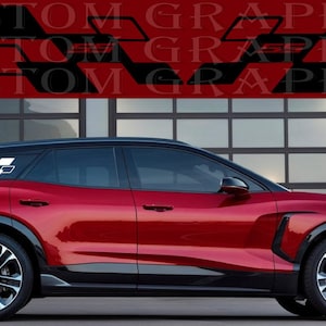 Premium Quality Vinyl Sticker Compatible With Blazer EV Rear SS Design Decorative car decals Car personalization stickers
