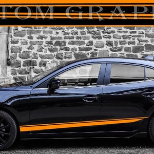Premium Quality Stickers Compatible with Mazda 3 Classic Design BFF Exclusive car decals Vehicle Enhancement