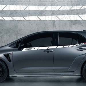 Premium Vinyl Sticker Compatible With Corolla New Design